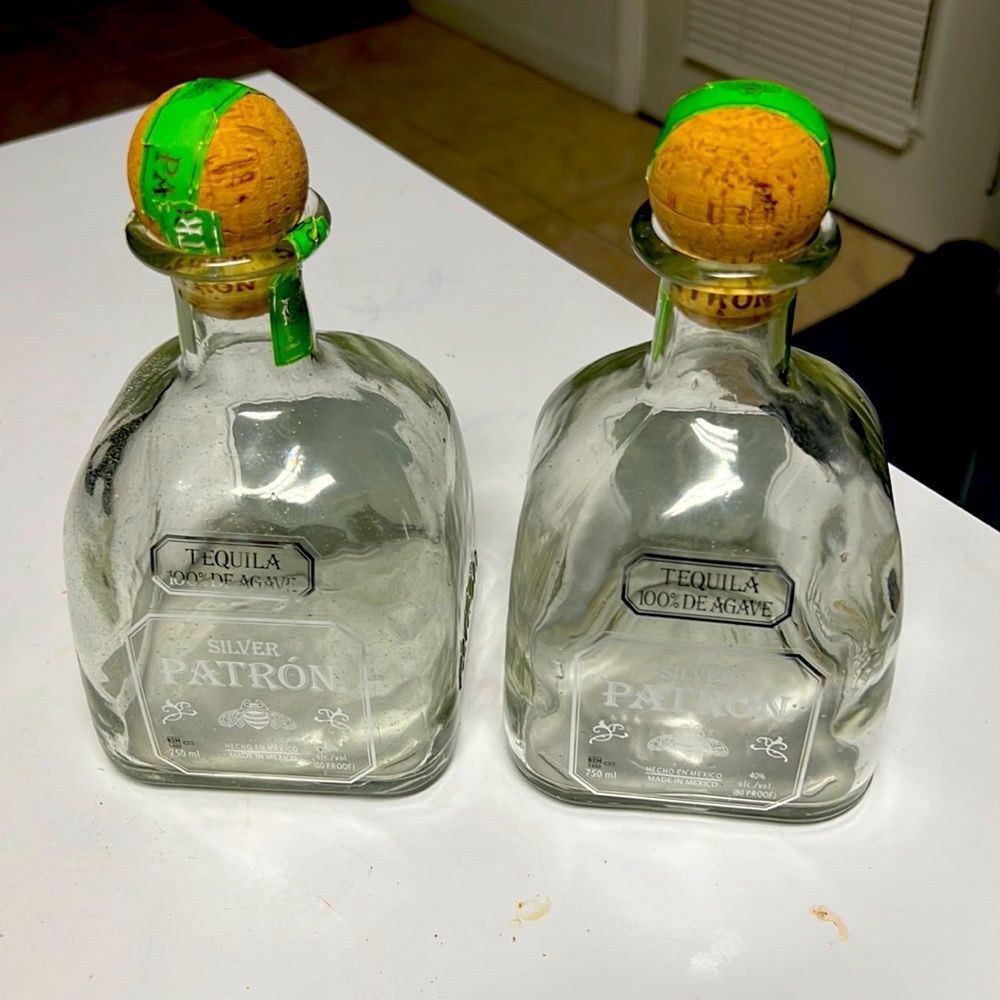 Patron empty bottle 1.75l